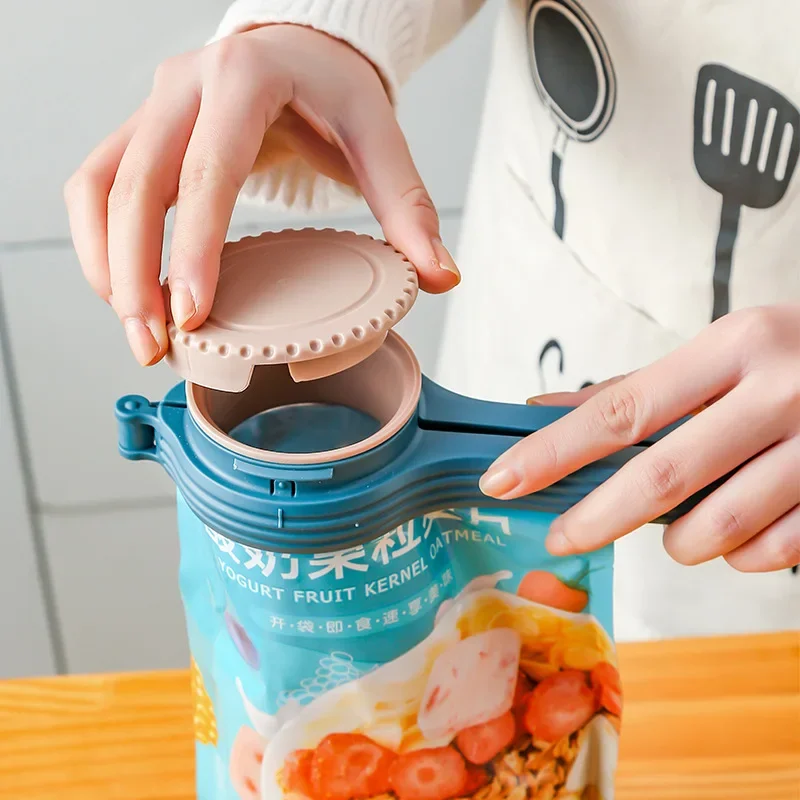 Food Storage Zip Lock Bags - 1pcs Food Storage Bag Sealing Clips