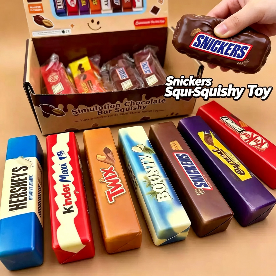 Food Storage Unit - Blind Box Simulated Chocolate Candy Bar