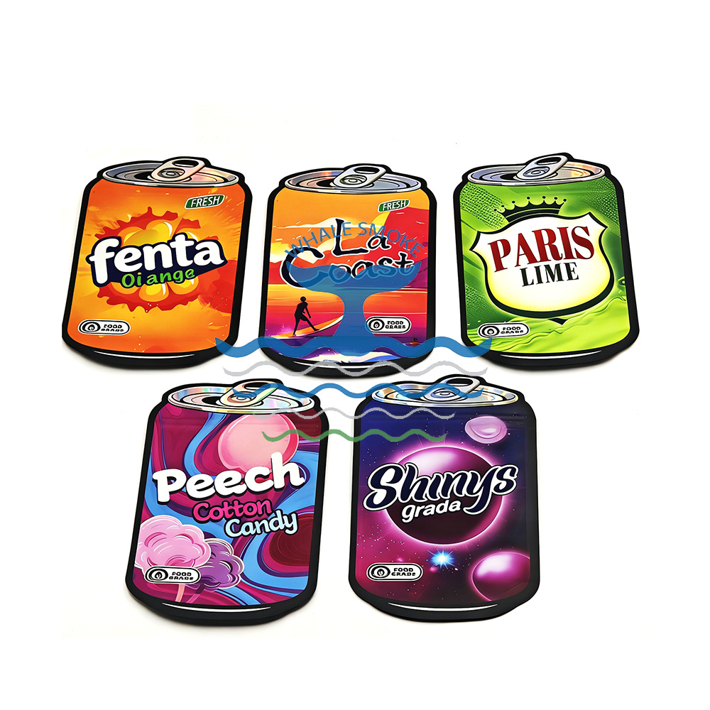 Food Storage Zip Lock Bags - Empty Matte Standing Storage Shaped Bag