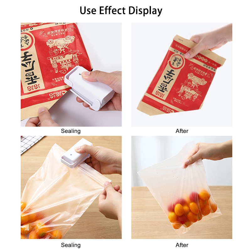 Mini Heat Bag Sealer Portable  - Food Storage Zip Lock Bags recension och pris
