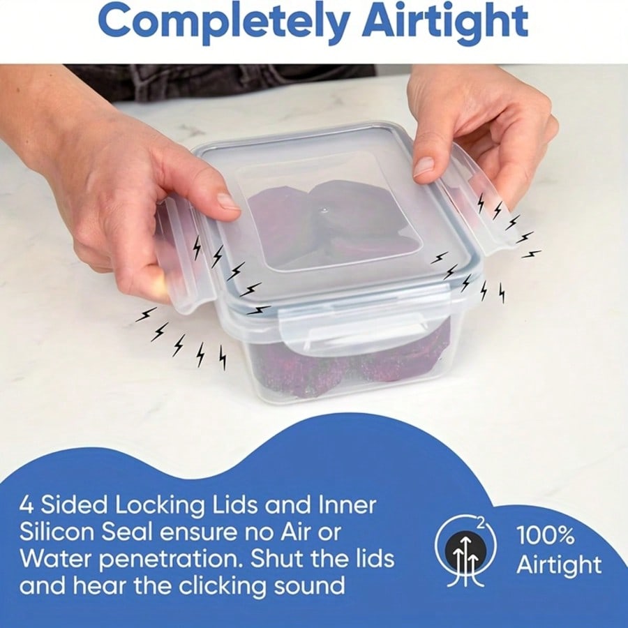 24 Pack Food Storage Container - Storage Food Prep recension och pris