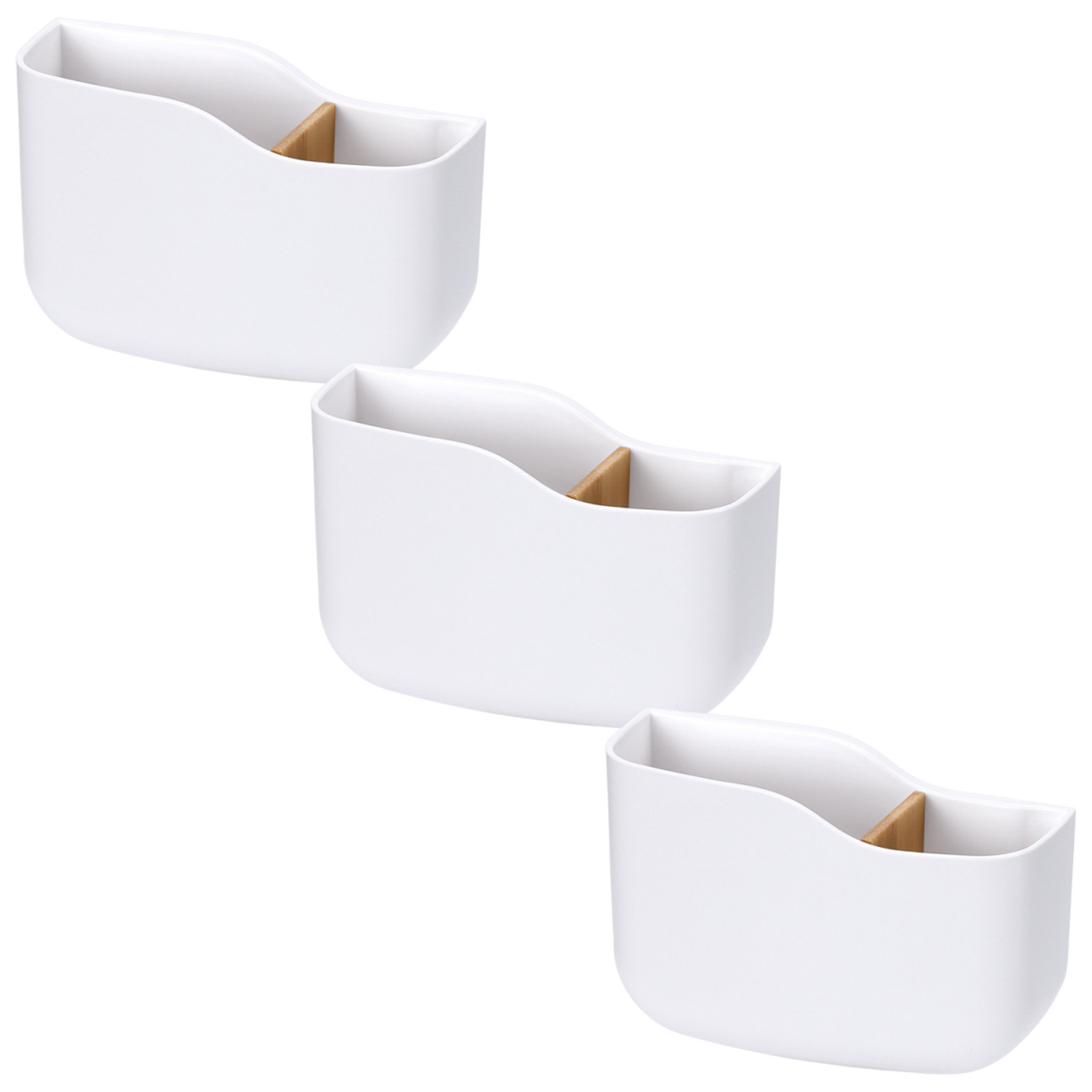 3Pcs Remote Control Holder Wal - Food Storage Plastic Boxes recension och pris