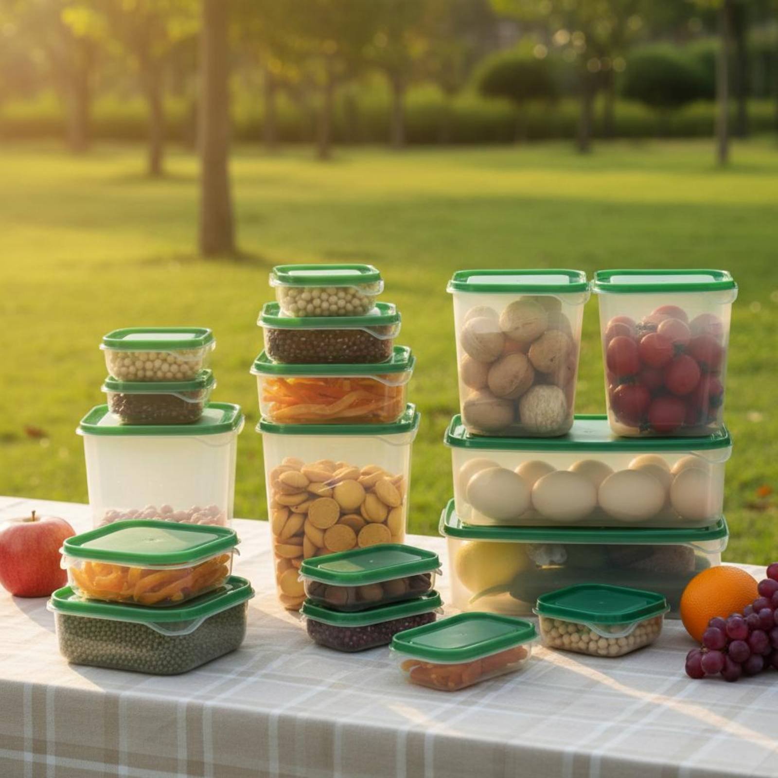 17 Pieces Fridge Storage Box S - Food Storage Plastic Boxes recension och pris