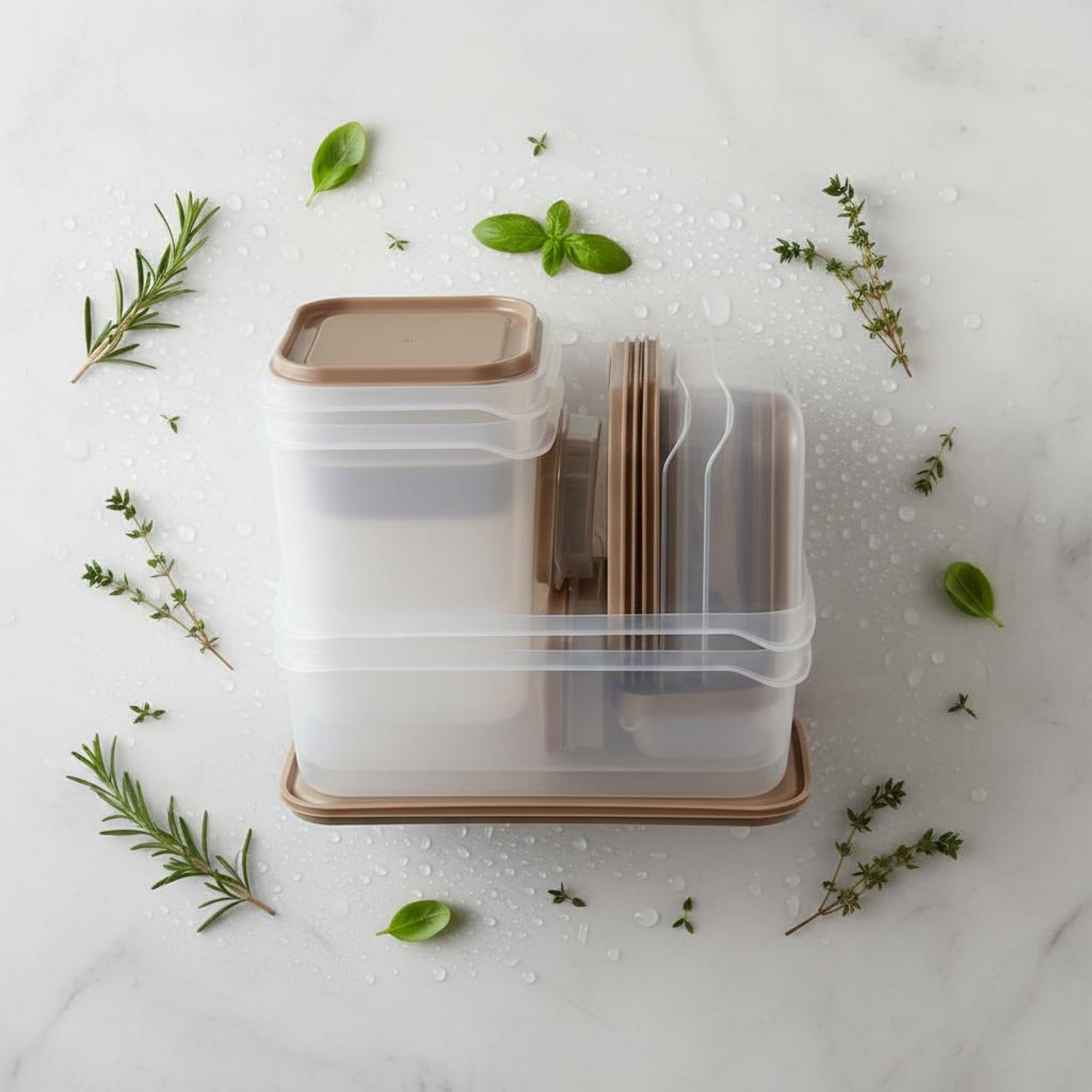 17 Pieces Fridge Storage Box S - Food Storage Plastic Boxes recension och pris