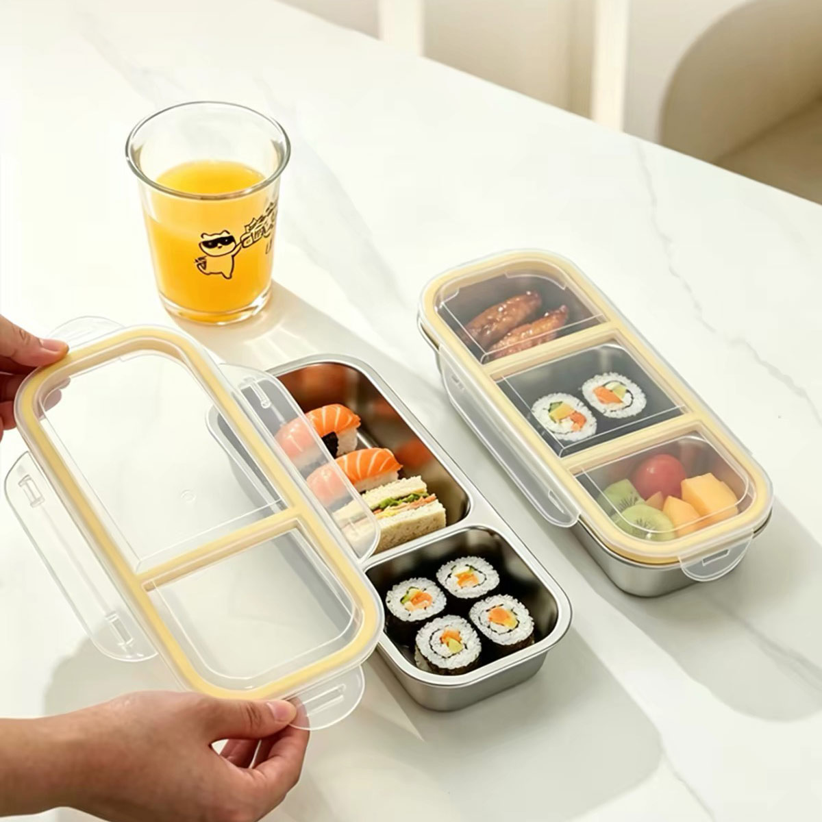 Stainless Steel Food Storage B - Food Storage Made Easy recension och pris