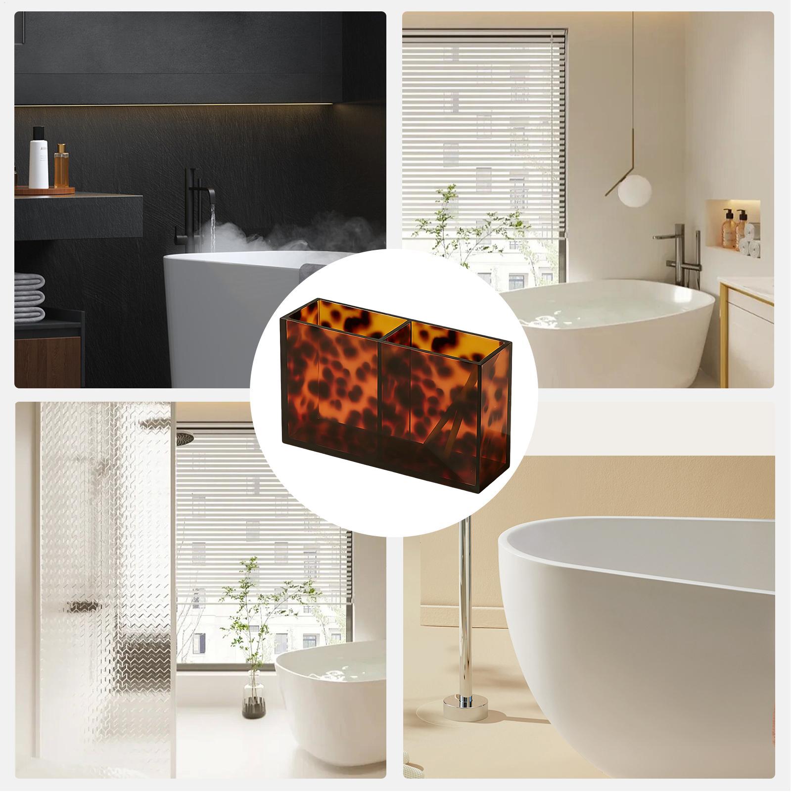 Bathroom Counter Tray Tortoise - Food Storage Home recension och pris