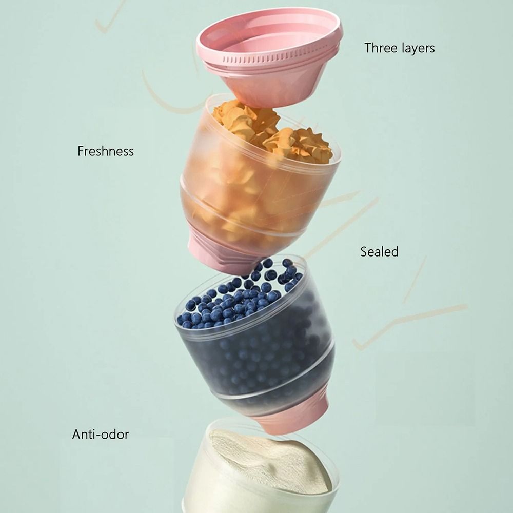 3 Layers Baby Milk Powder Box  - Food Storage Baby recension och pris