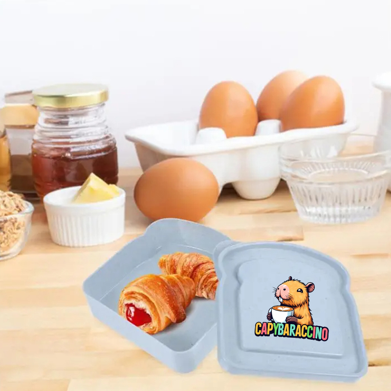 Capybara Sandwich Food Storage - Food Storage Plastic Boxes recension och pris