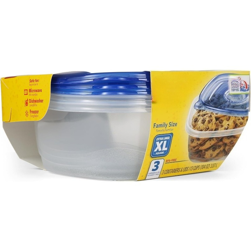XL Square Food Storage Contain - Food Storage Xl recension och pris