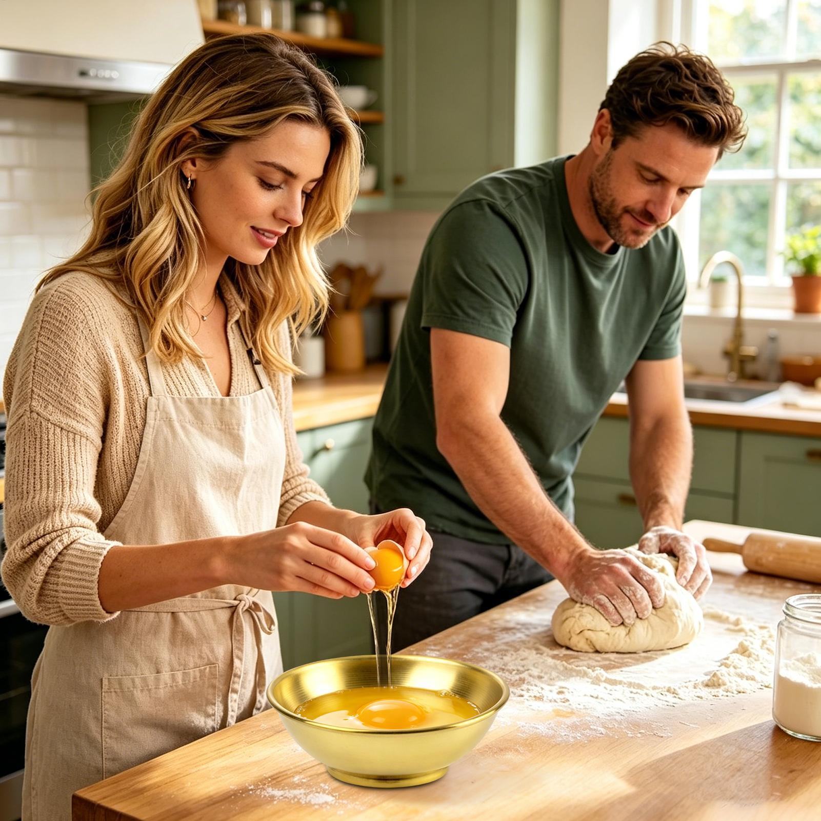 Copper Bowl Large Mixing Salad - Food Storage Home recension och pris