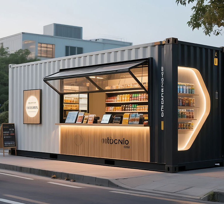 Prefab Container Coffee Shop M - Food Storage Unit recension och pris