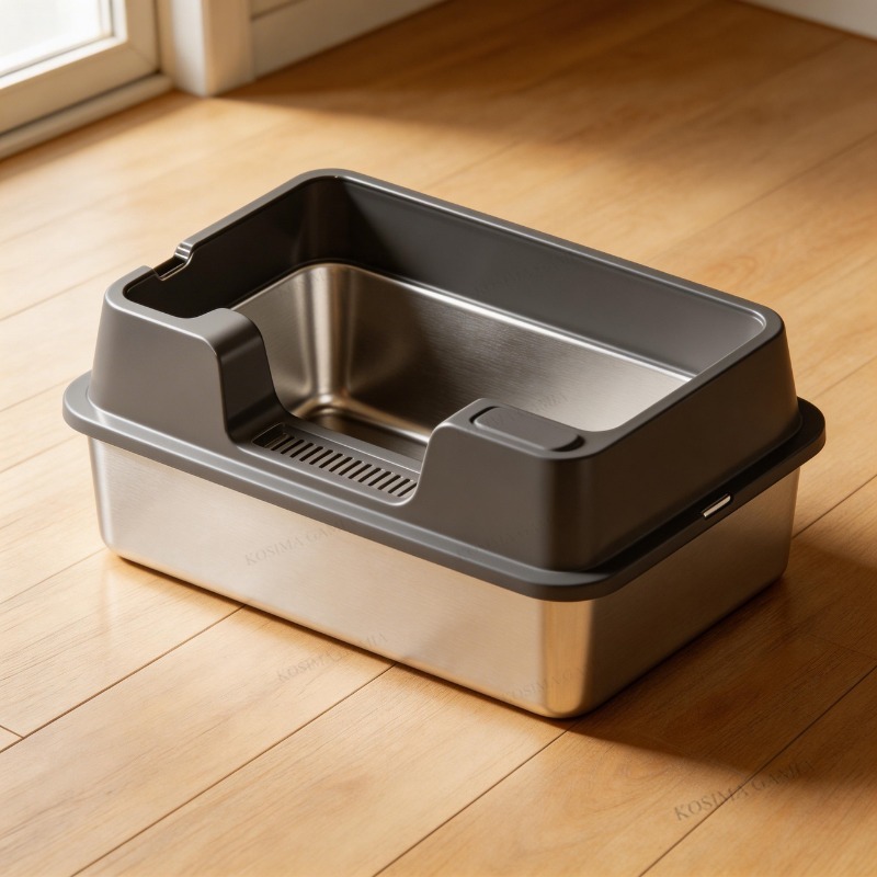 XL Stainless Steel Cat Litter  - Food Storage Xl recension och pris