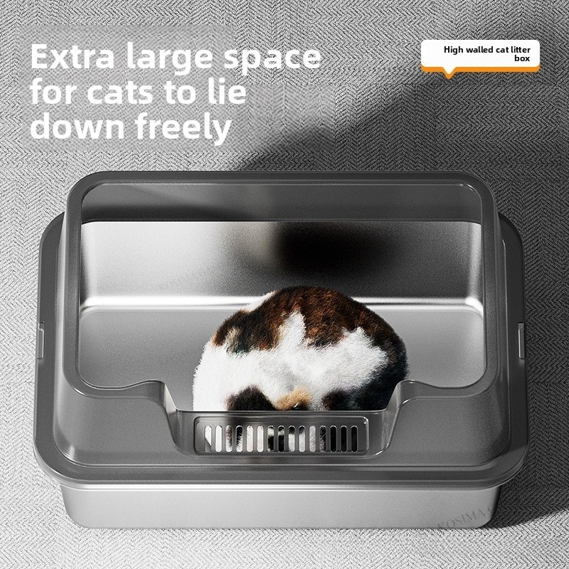 XL Stainless Steel Cat Litter  - Food Storage Xl recension och pris