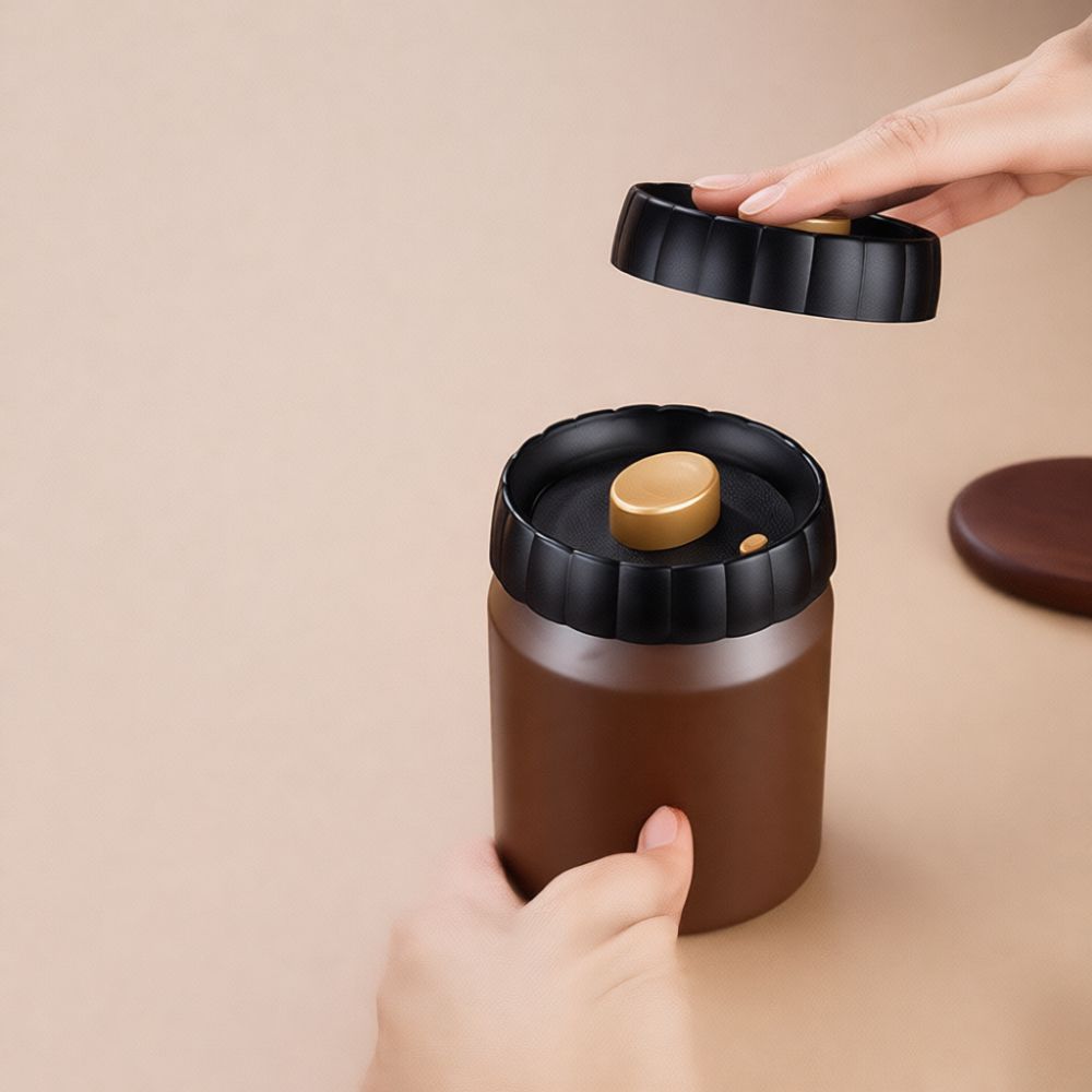 Vacuum Sealed Coffee Bean Stor - Food Storage Vacuum Containers recension och pris