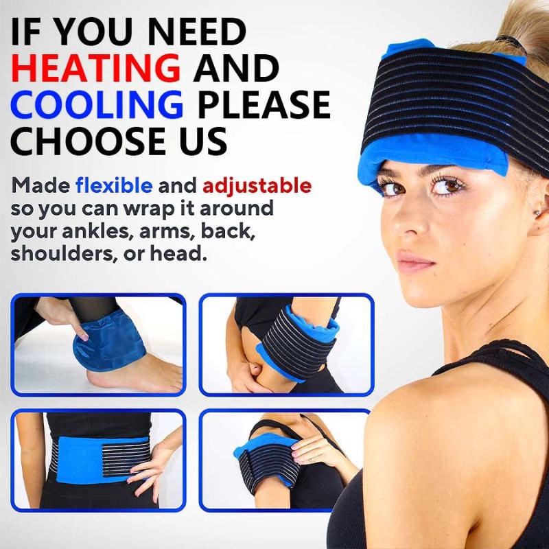 Portable Reusable Gel Ice Pack - Cold Pack Ice Gel recension och pris