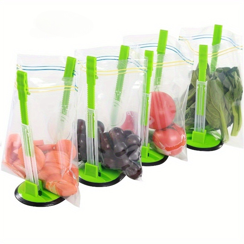 Hands-Free Adjustable Baggy Ra - Storage Food Prep recension och pris