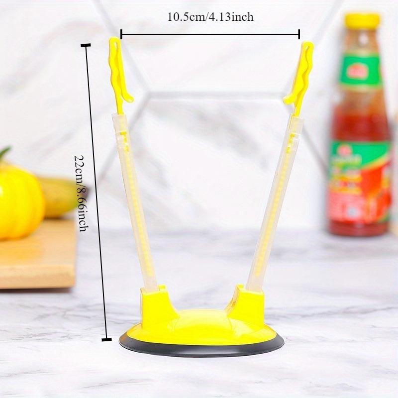 Hands-Free Adjustable Baggy Ra - Storage Food Prep recension och pris