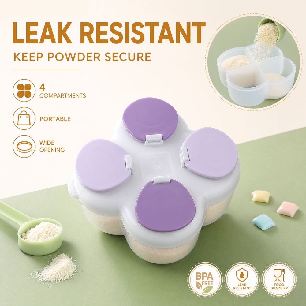 Partitioned Formula Dispenser  - Food Storage Baby recension och pris