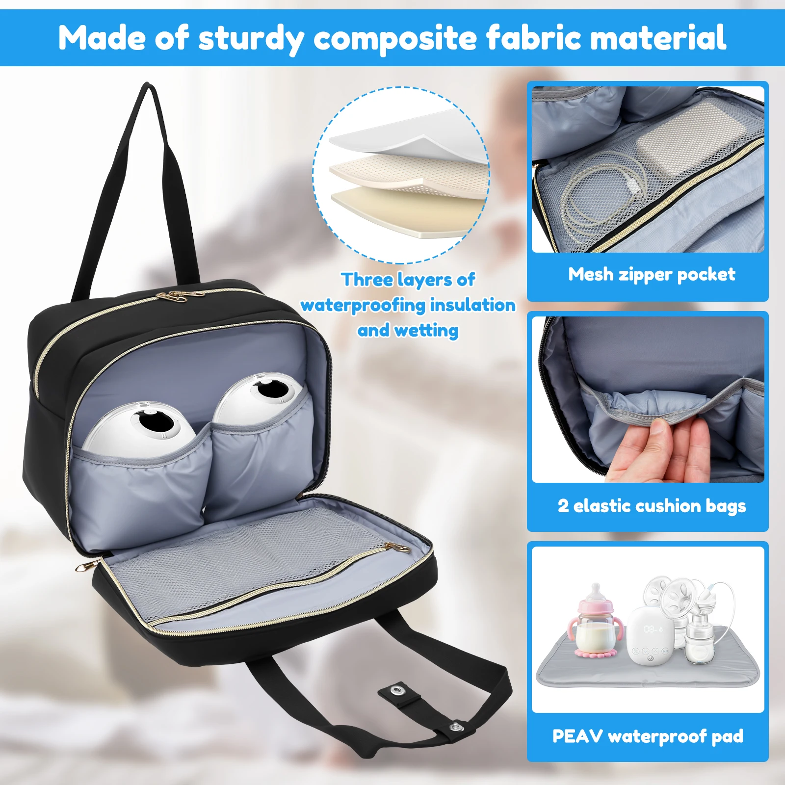 Breast Pump Storage Bag with I - Food Storage Baby recension och pris