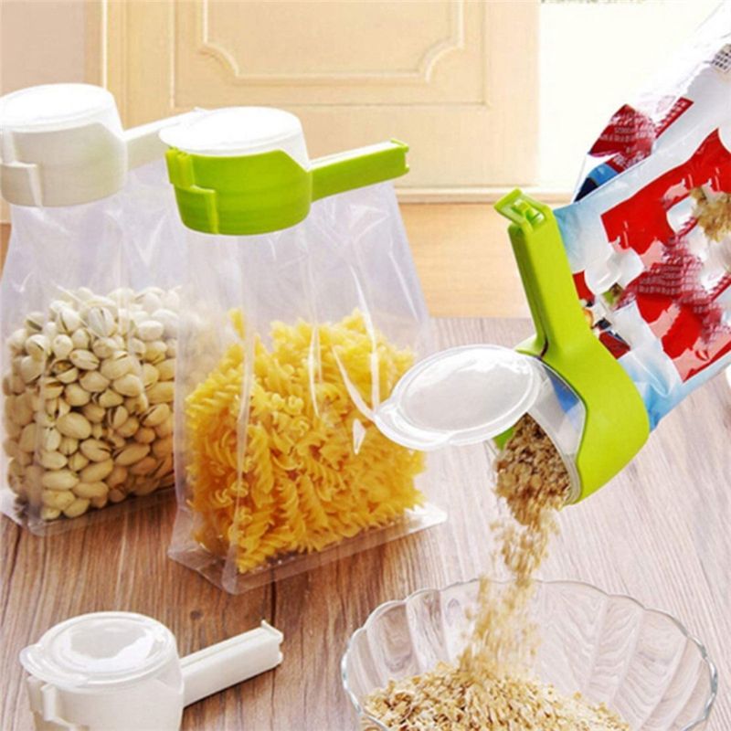 Kitchen Bag Clips With Pour Sp - Food Storage Recommendations recension och pris