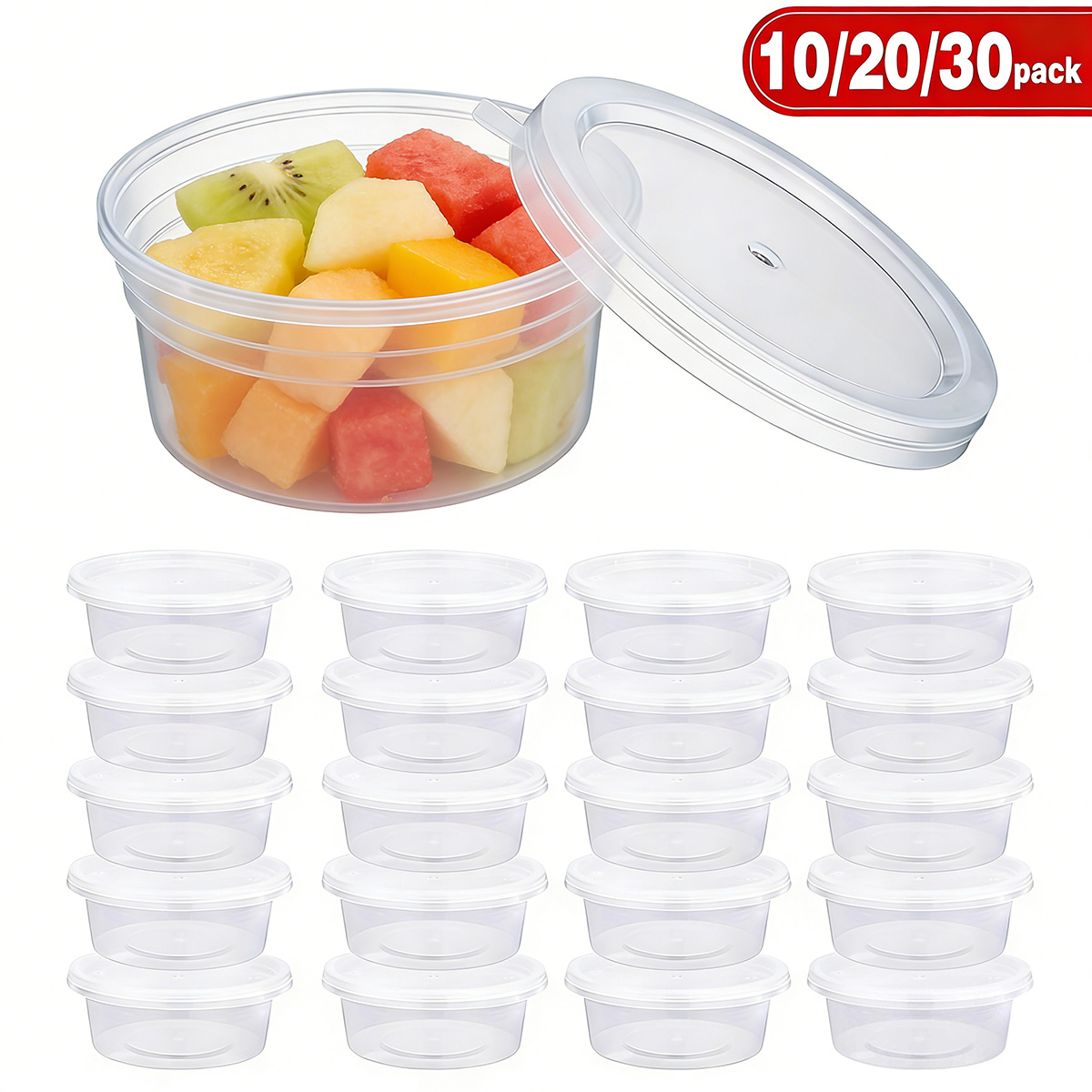 10/20/30 Pack Small Slime Cont - Food Storage Unit recension och pris