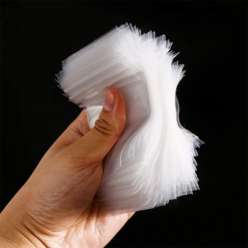 100Pieces Transparent Mini Sma - Food Storage Zip Lock Bags recension och pris