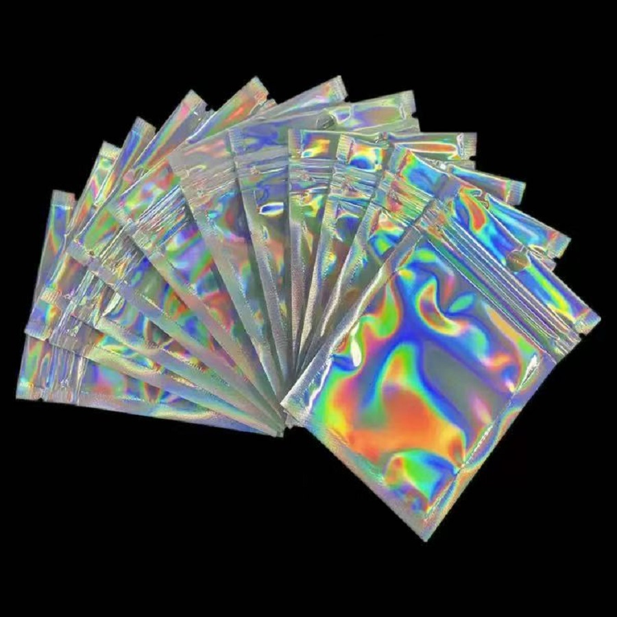 100pcs Smell Proof Bags Mylar  - Food Storage Zip Lock Bags recension och pris