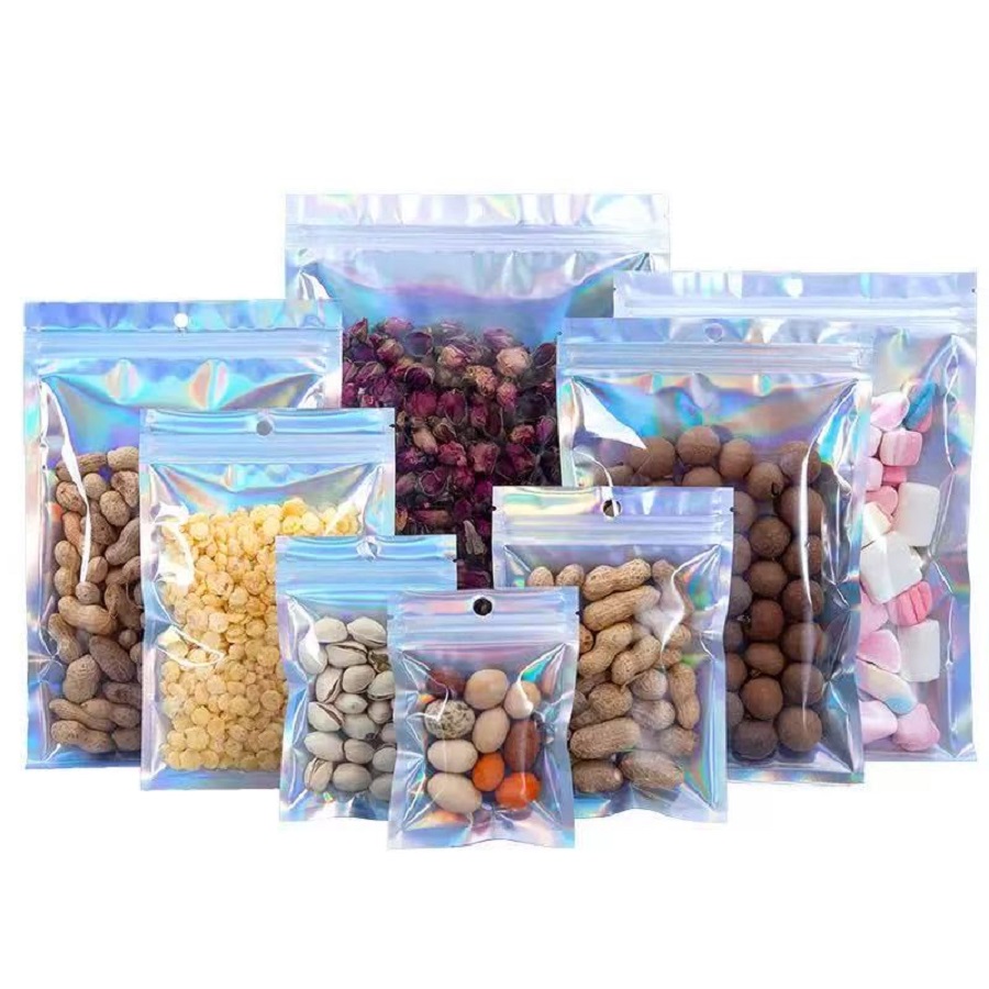100pcs Smell Proof Bags Mylar  - Food Storage Zip Lock Bags recension och pris
