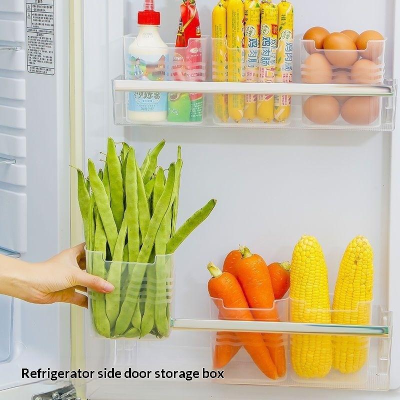 New！4Pcs Kitchen Organization  - Food Storage Plastic Boxes recension och pris