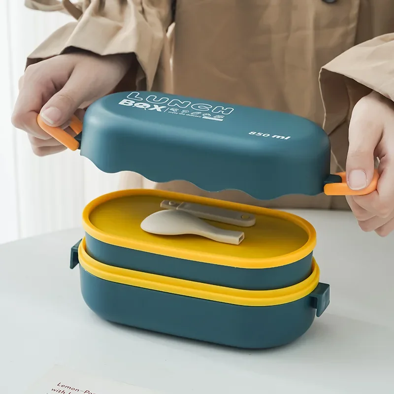 850ML Lunch Box Double-layer P - Food Storage Made Easy recension och pris