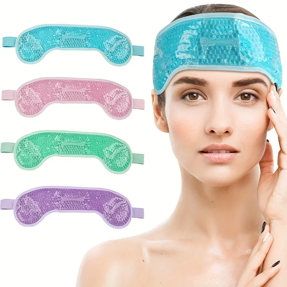 Hot/Cold Gel Bead Migraine Wra - Cold Pack Ice Gel recension och pris