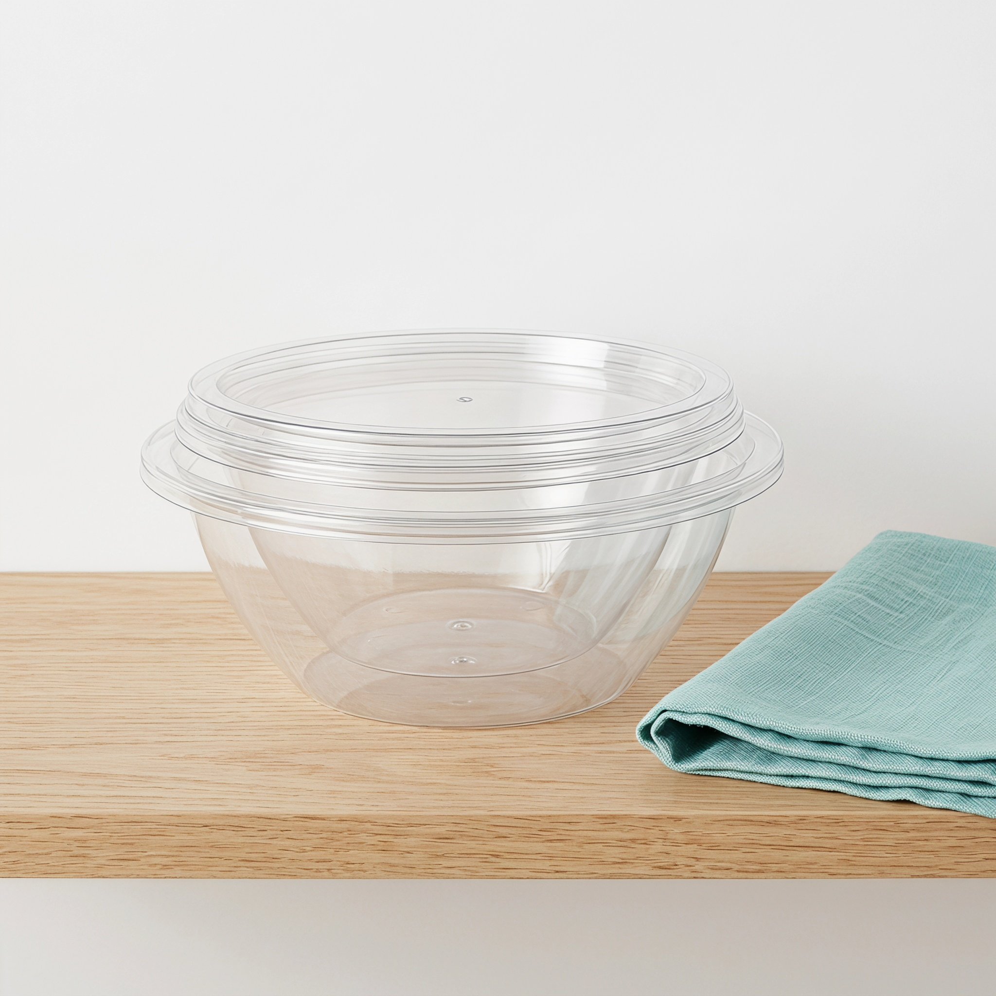Clear Plastic Mixing Bowls wit - Storage Food Prep recension och pris