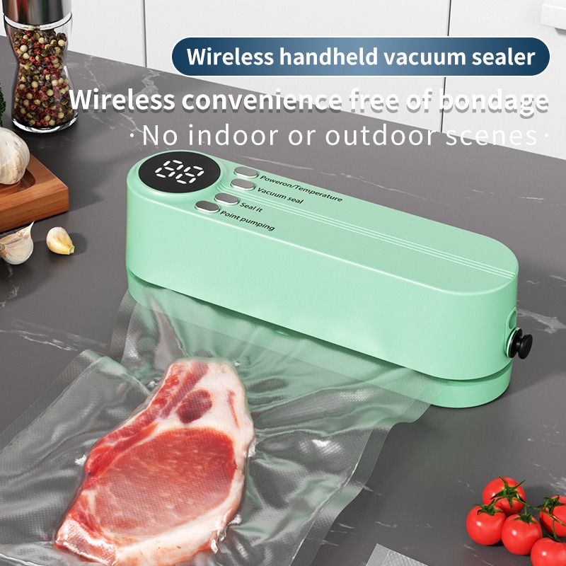 Electric Vacuum Sealer Food Cl - Food Storage Zip Lock Bags recension och pris