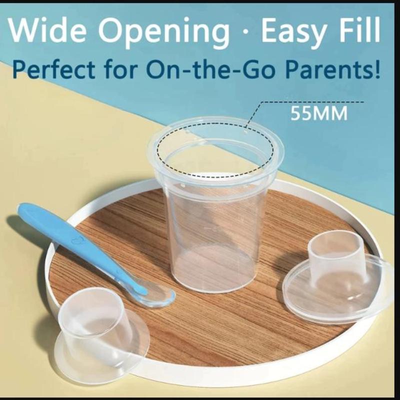 6PPC 80ML Baby Milk Powder Dis - Food Storage Baby recension och pris