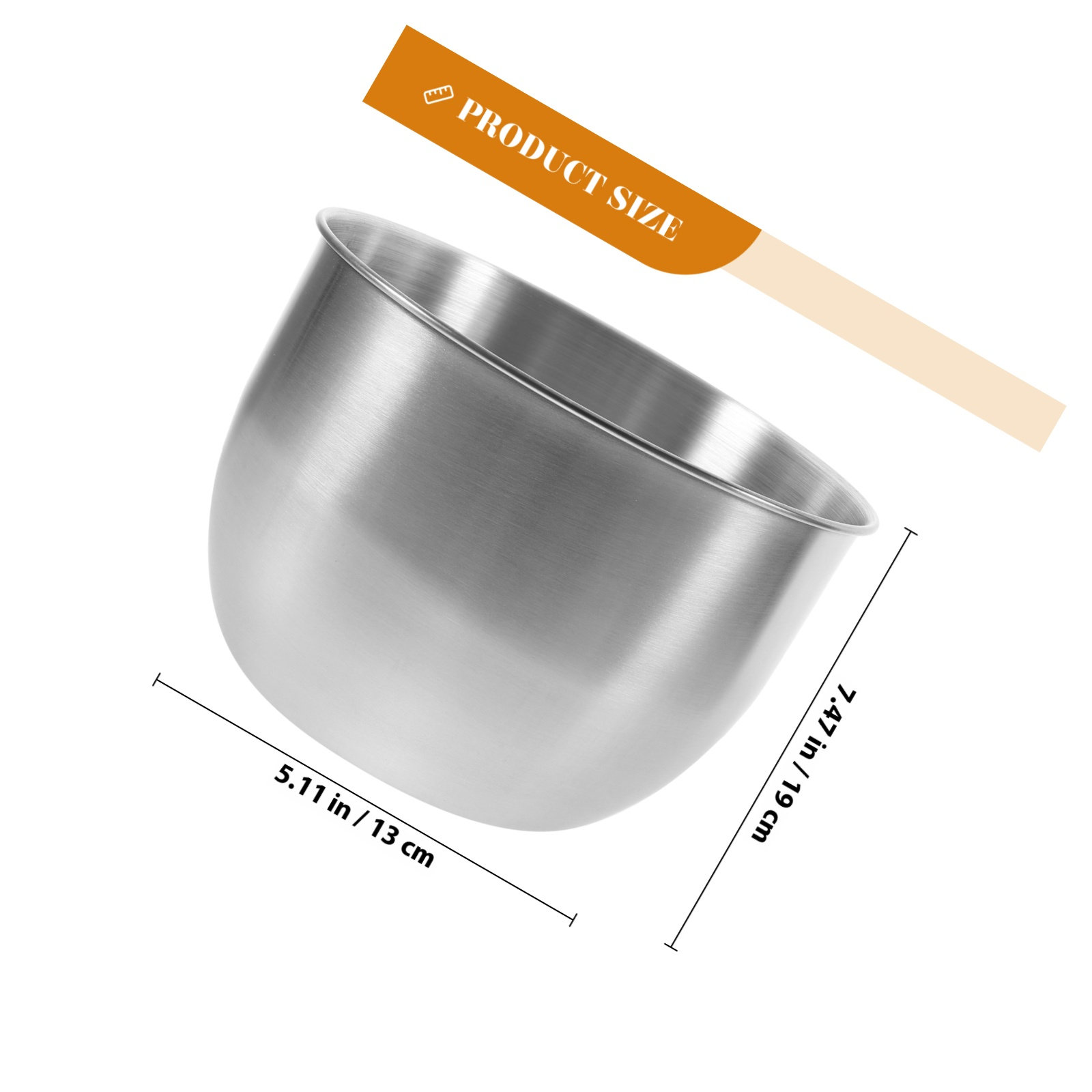 Deep Stainless Steel Mixing Bo - Storage Food Prep recension och pris