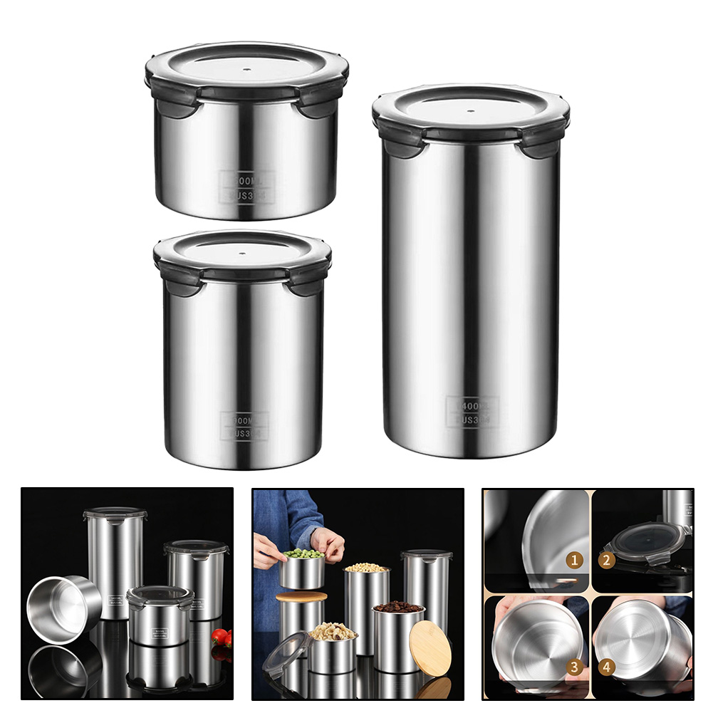 500/900/1400ml Stainless Steel - Food Storage Vacuum Containers recension och pris