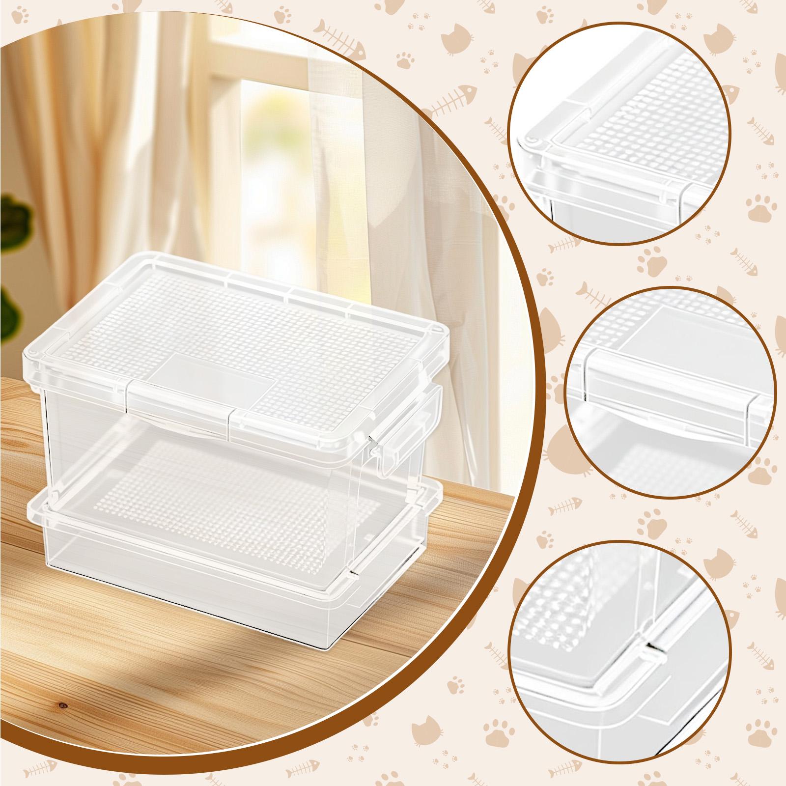 Plastic Turtle Feeder Reptile  - Food Storage Plastic Boxes recension och pris
