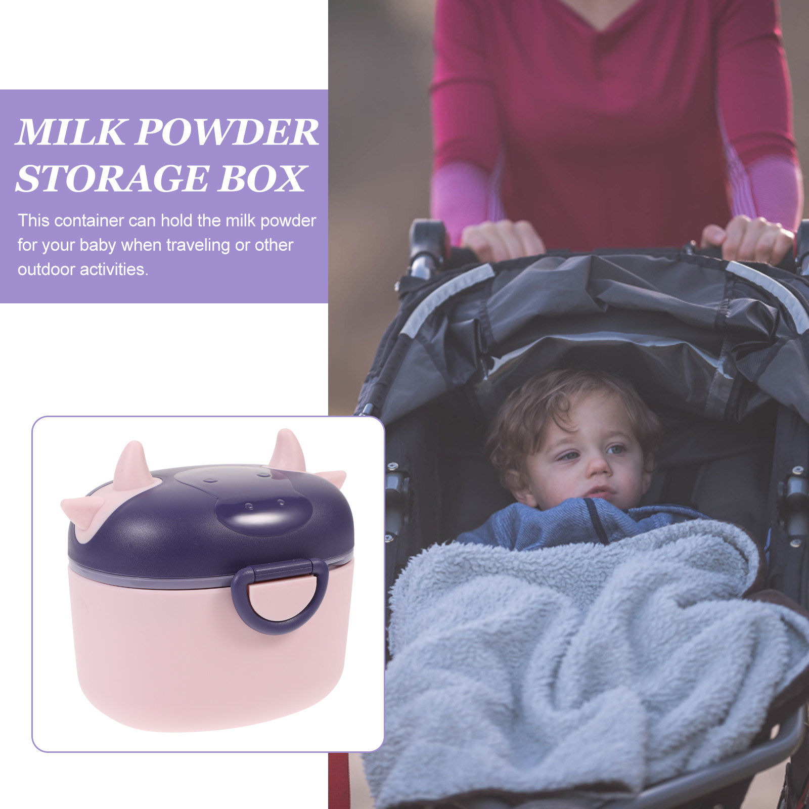 Milk Powder Storage Container  - Food Storage Baby recension och pris