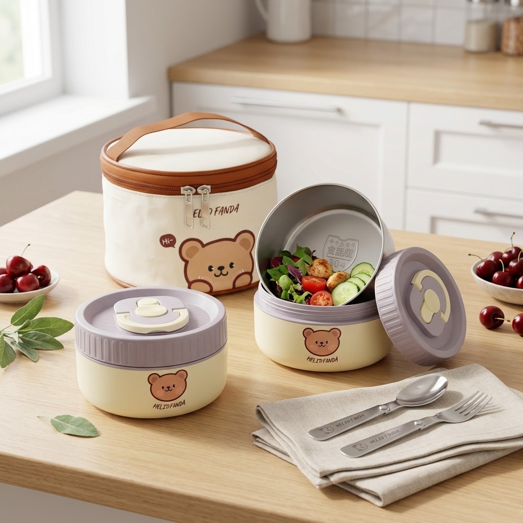 304 Stainless Steel Kids Lunch - Food Storage Made Easy recension och pris
